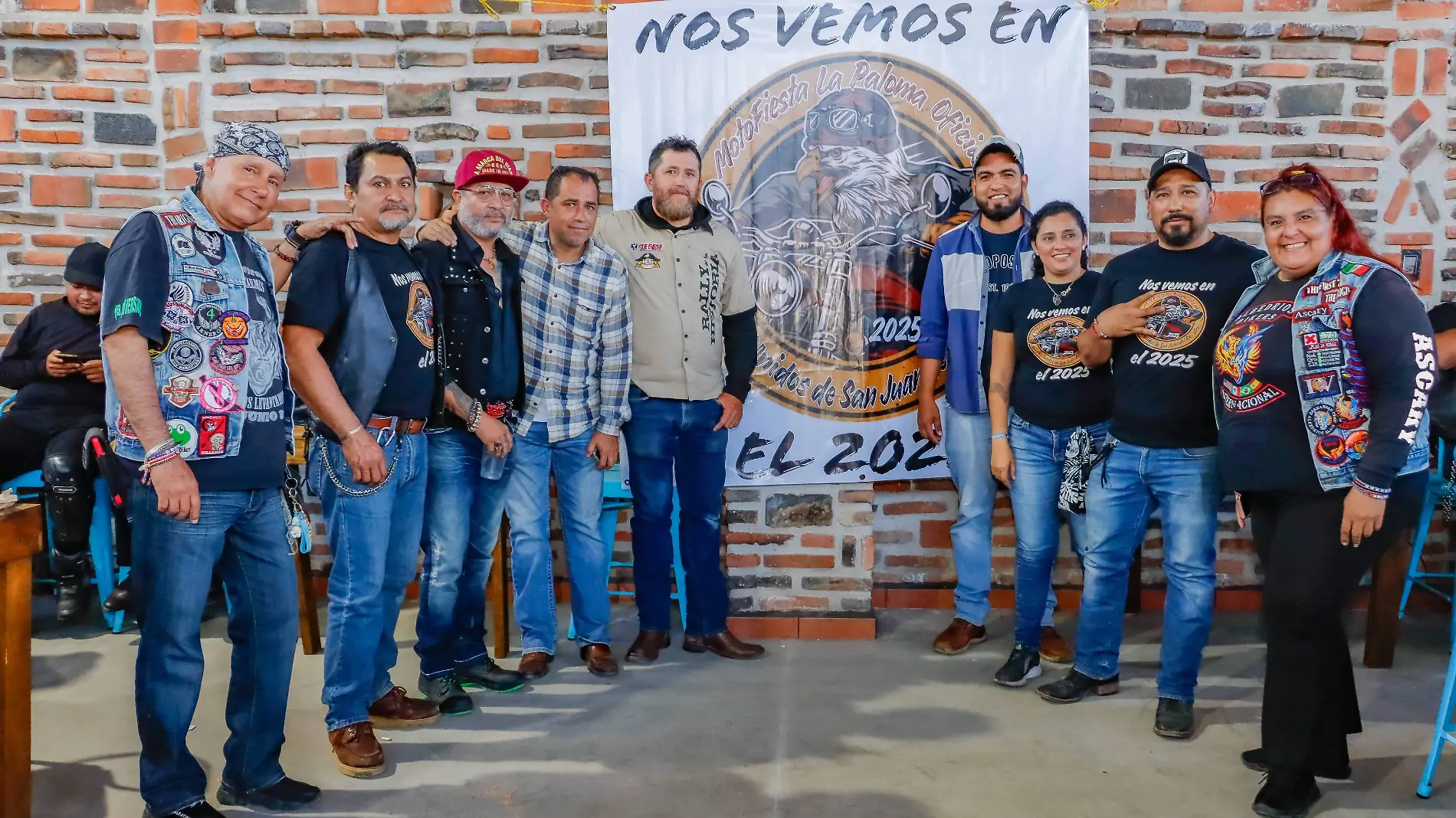 Organizadores del evento Moto Halloween